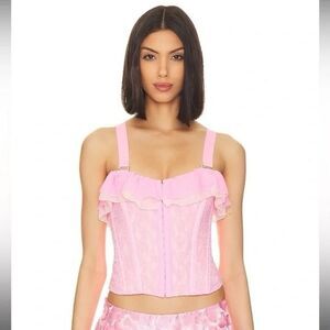 NWT We Are HAH x Free People “Seams Like A Princess” Corset — Size M
